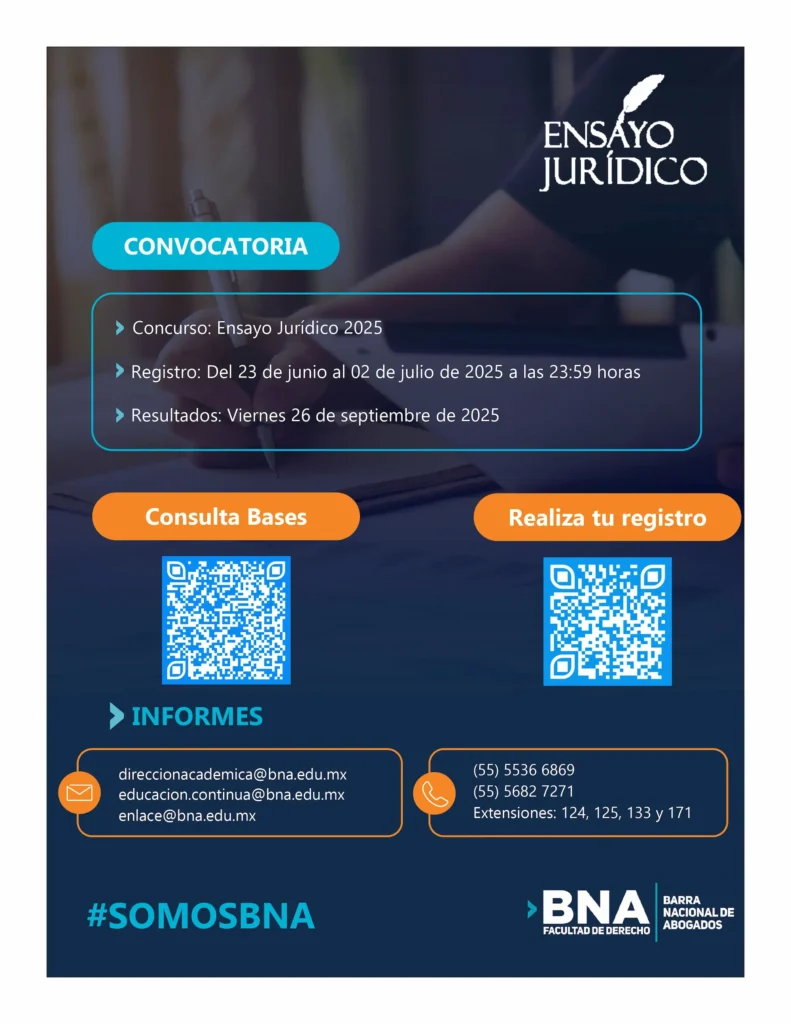 Concurso de Ensayo Jurídico 2025